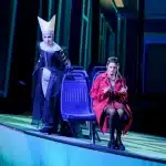 Two performers in the State Opera South Australia's The Magic Flute.