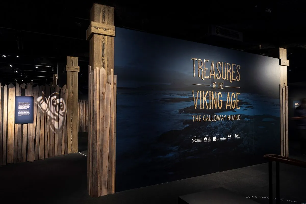 A collection of Viking Age artifacts, including jewelry, weapons, and tools, showcasing the craftsmanship of the era.