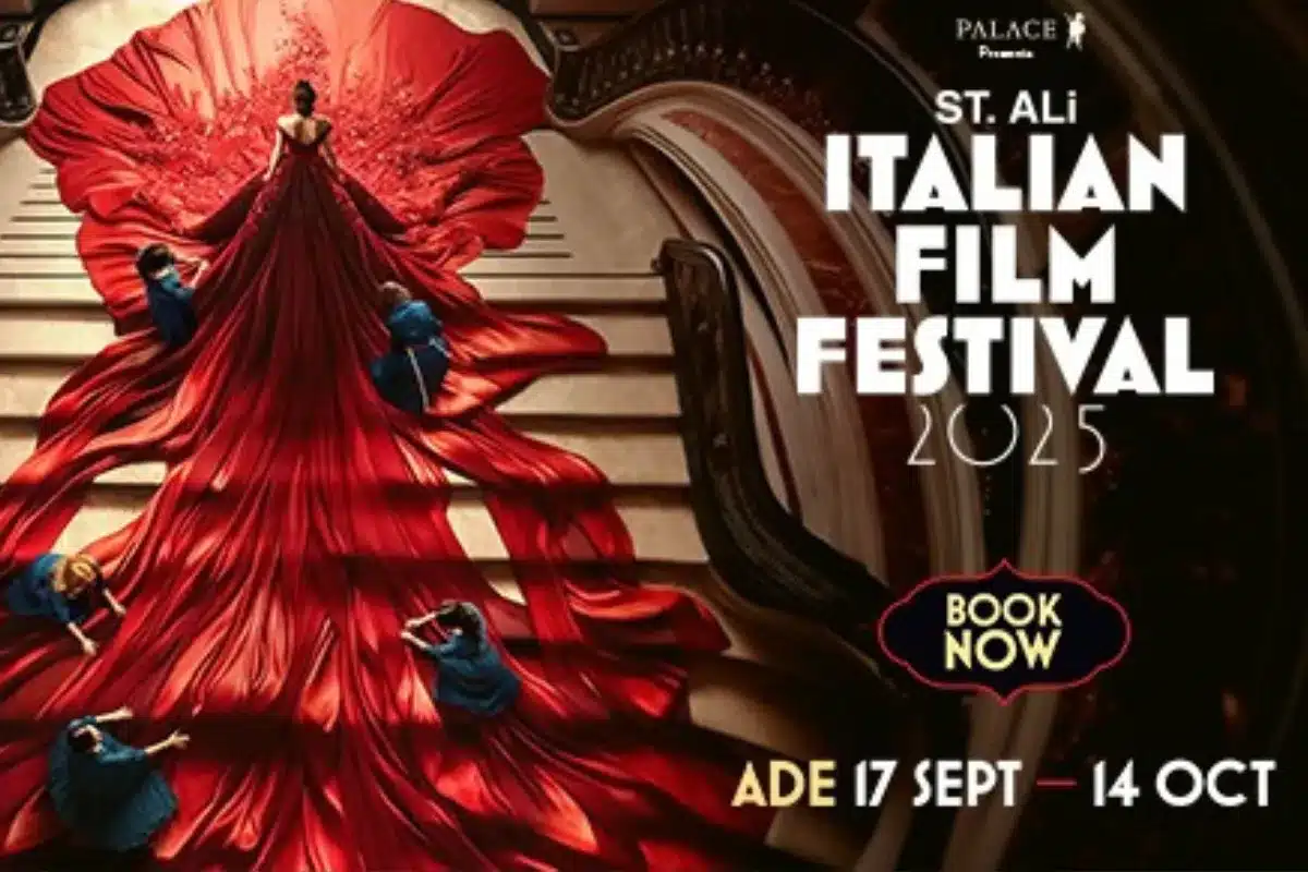 ST. ALi Italian Film Festival giveaway poster