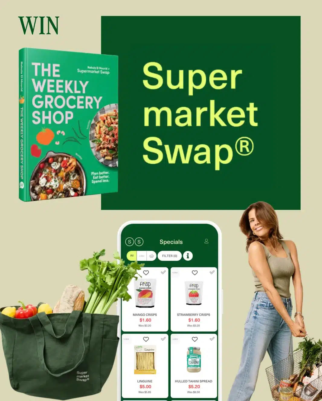 Supermarket Swap giveaway.