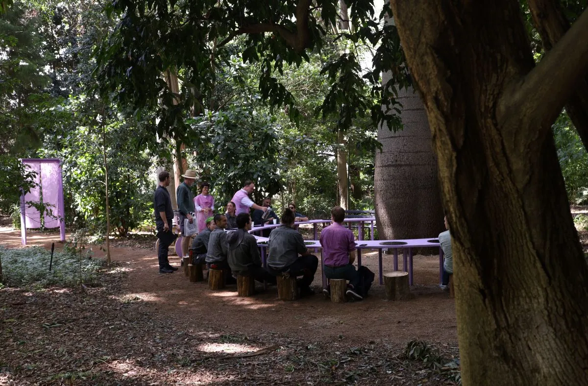 Tea House in Botanic Garden, Adelaide.