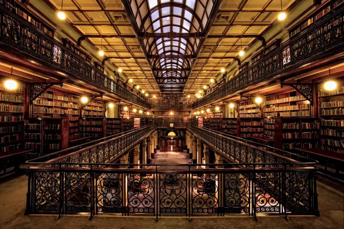 State Library of South Australia interior.