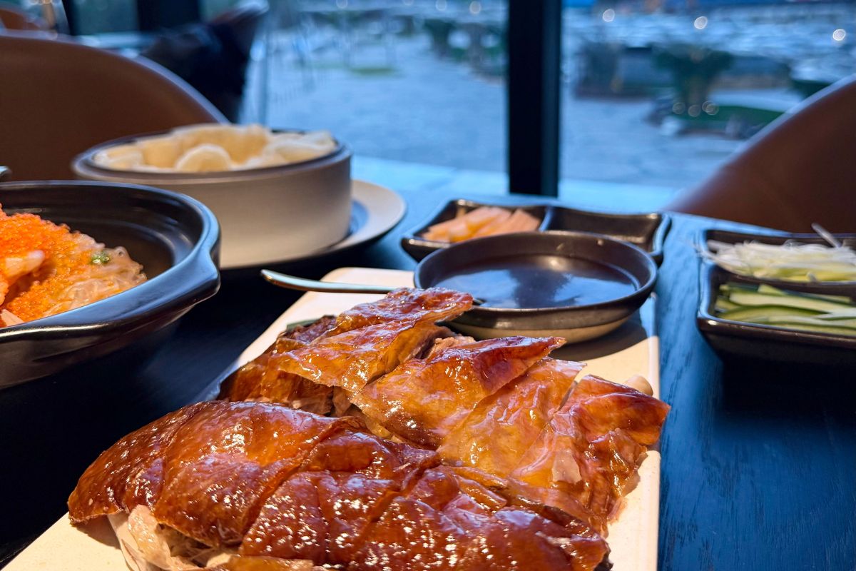 A display of dishes from Adelaide restaurant Huami.