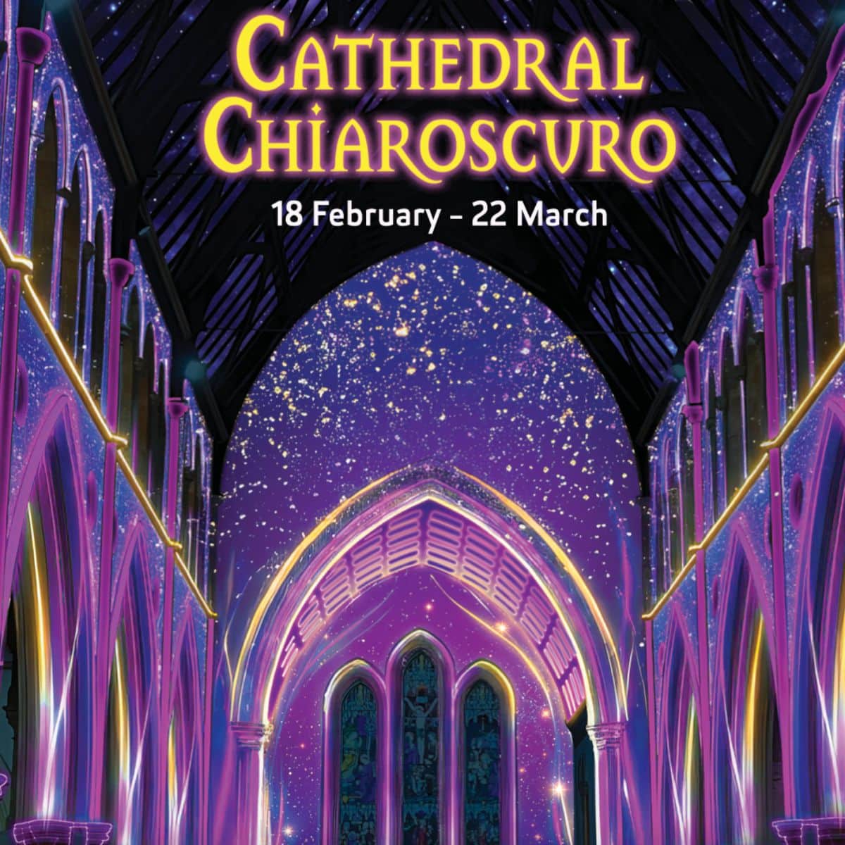 Poster for Adelaide Fringe Show Cathedral Chiaroscuro.