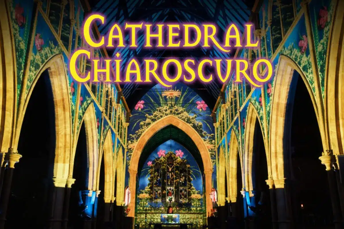 Poster for Adelaide Fringe 2026 show Cathedral Chiaroscuro.