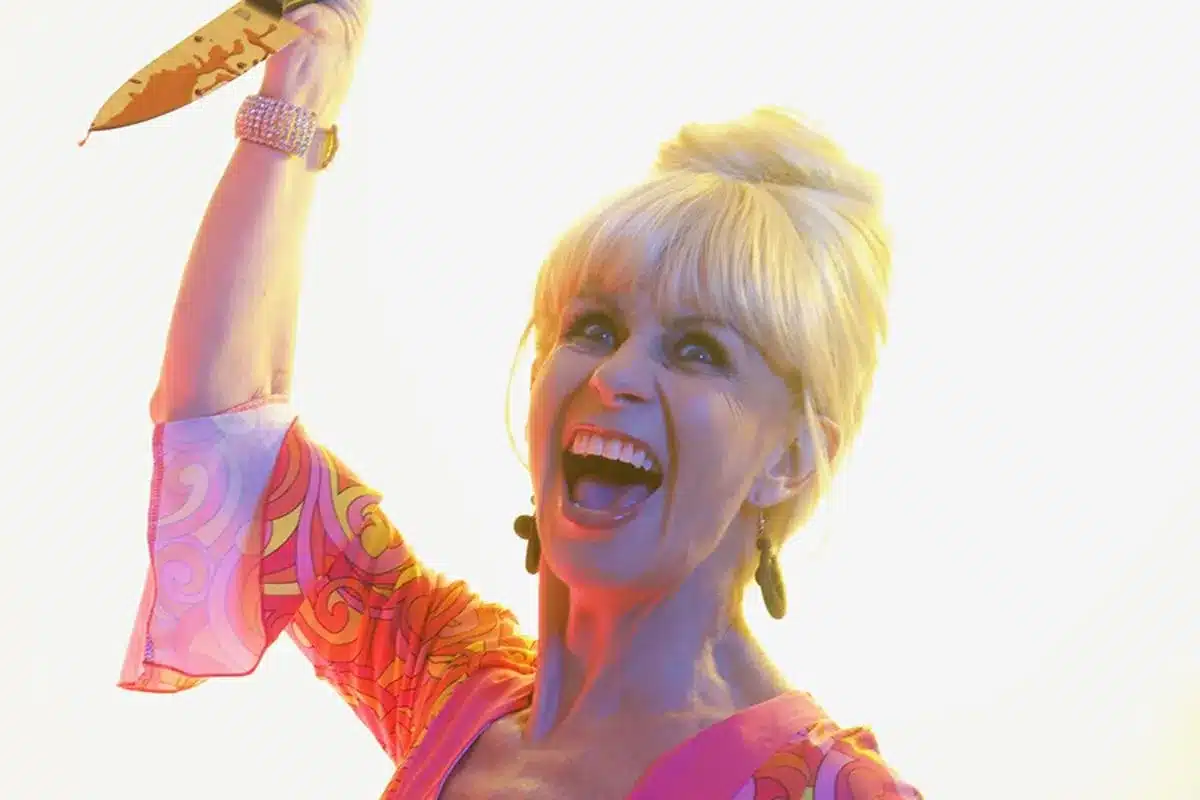 scene from Adelaide Fringe Show Partying with Mason.