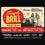 Poster for Adelaide Fringe Show Simply Brill: The Teens Who Stole Rock 'N' Roll.