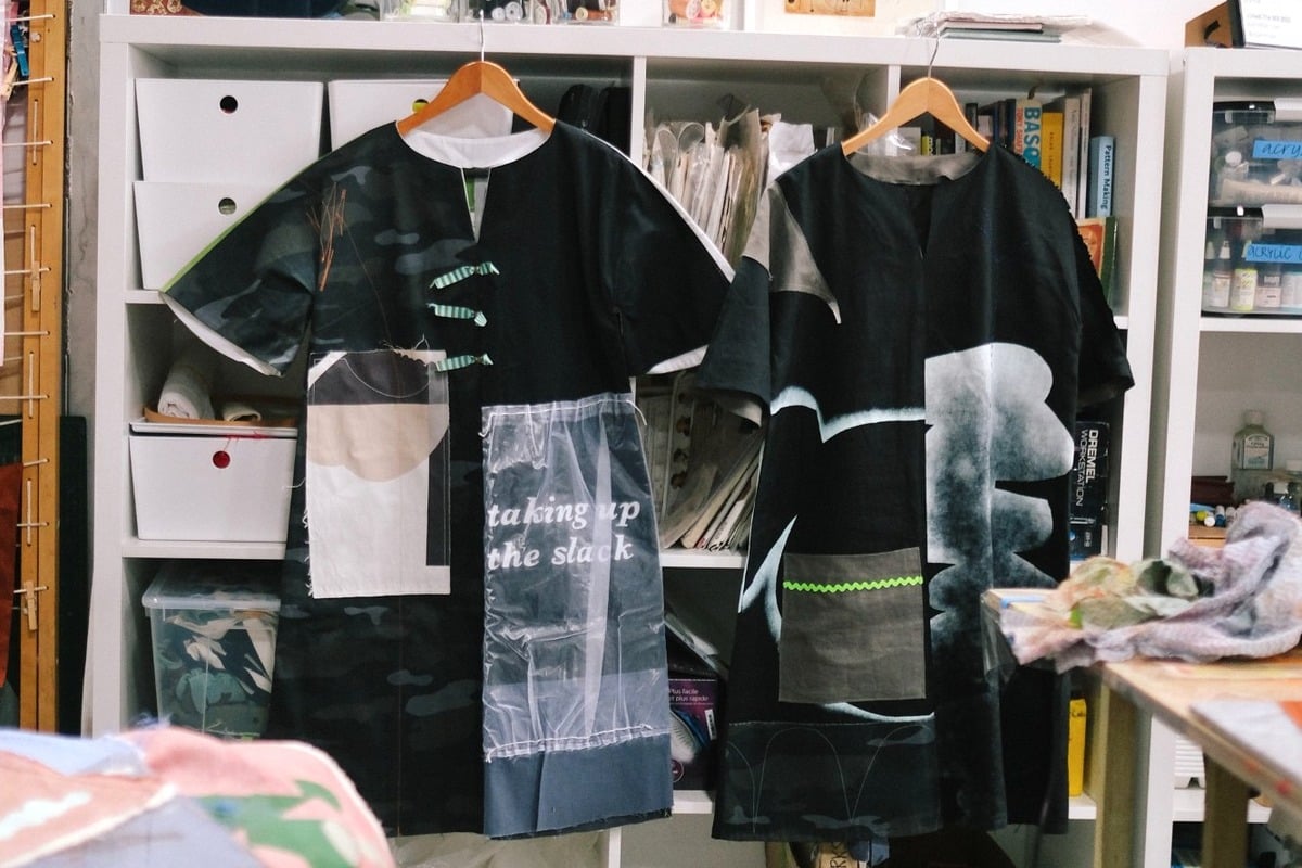 Sue Ninham artist wearable art.