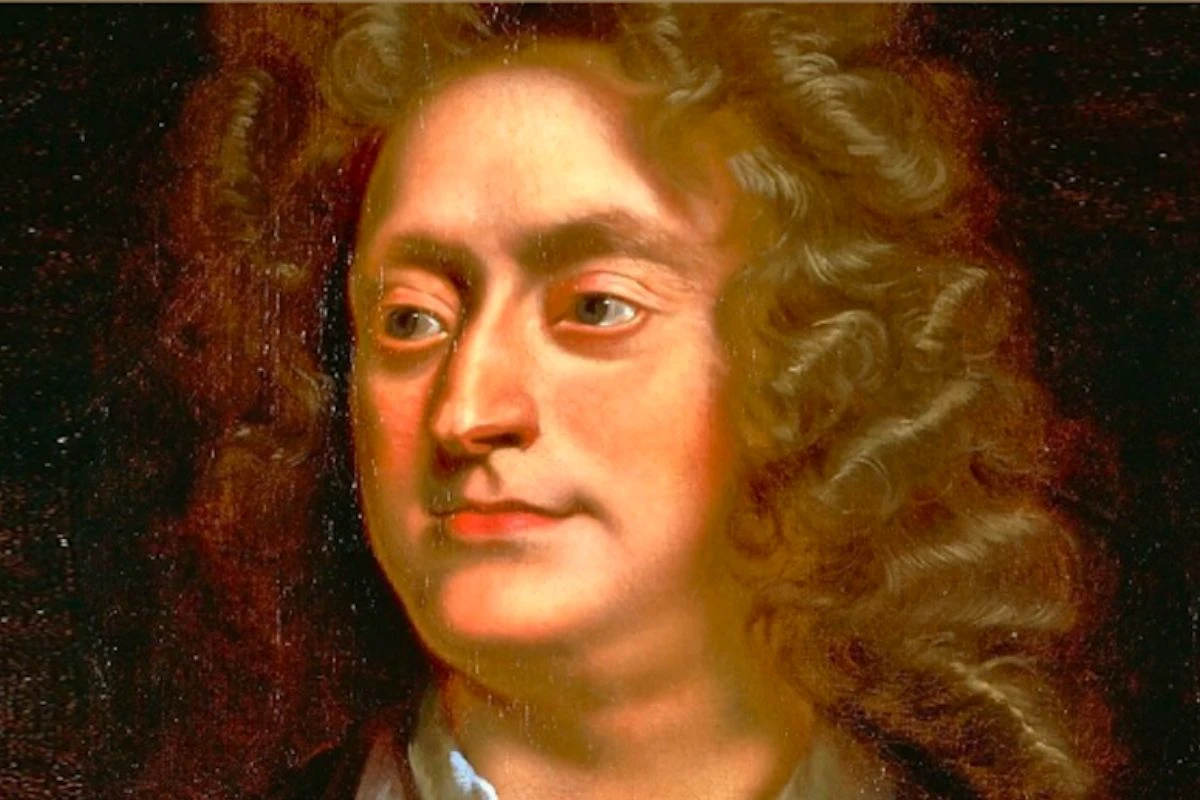 Portrait of George Frideric Handel in 18th-century attire with a powdered wig.