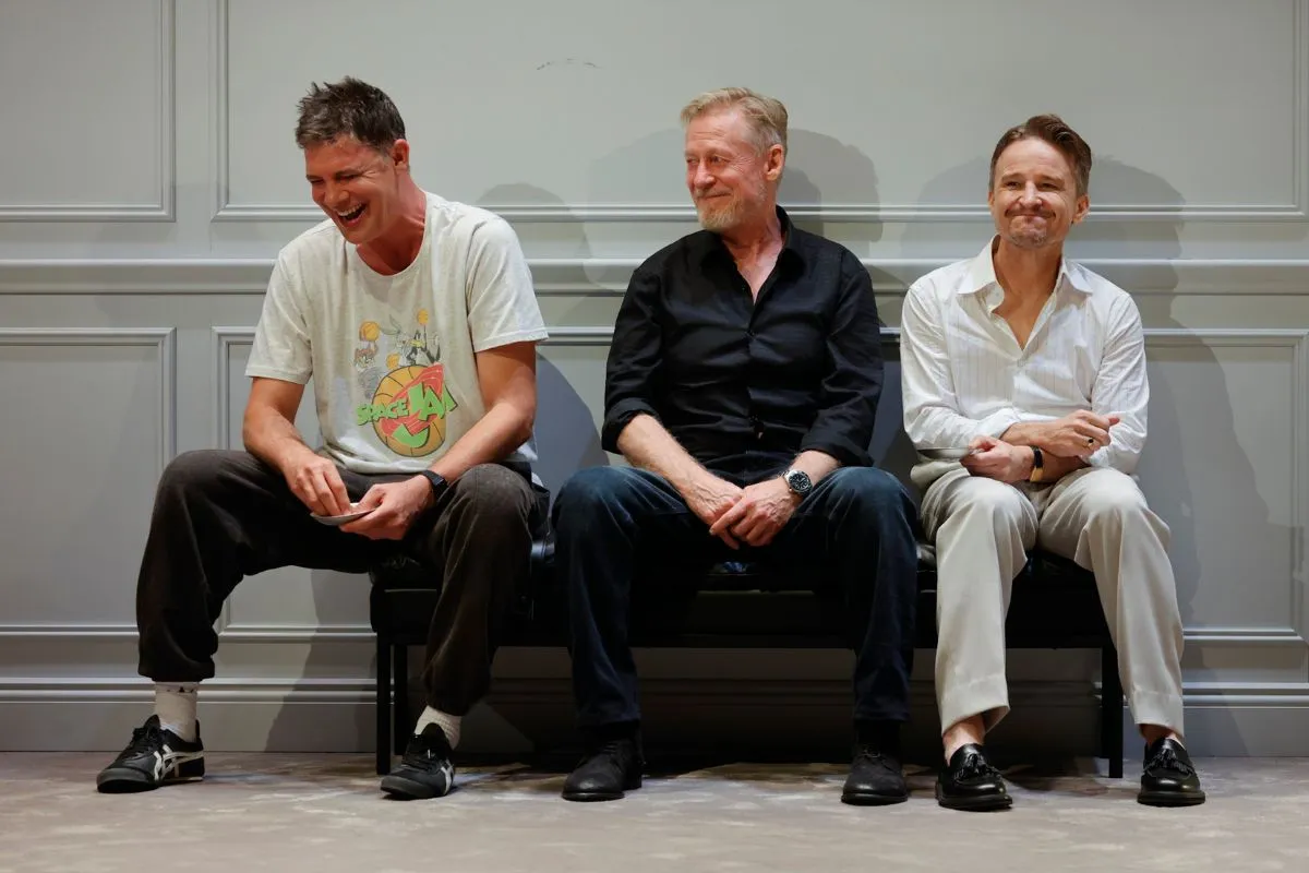 Cast of Art the play, Her Majesty's Theatre, Adelaide.