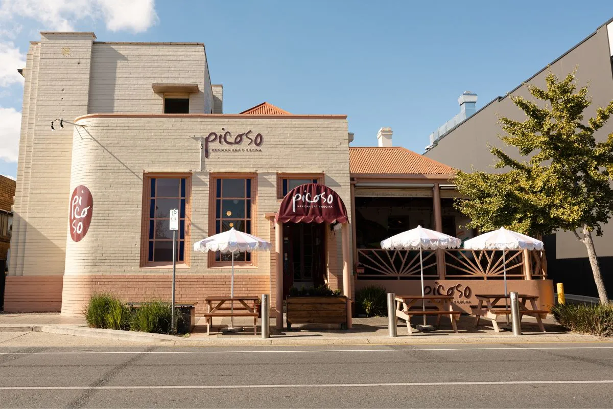 Picoso Mexican Restaurant, Prospect Road, Adelaide.