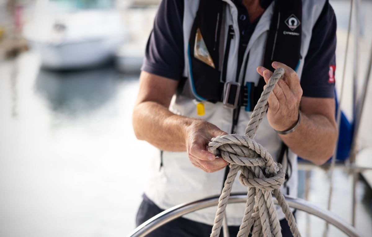 Pete Chambers at the Cruising Yacht Club of SA