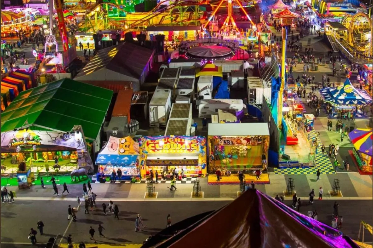Royal Adelaide Show Sideshow Alley.