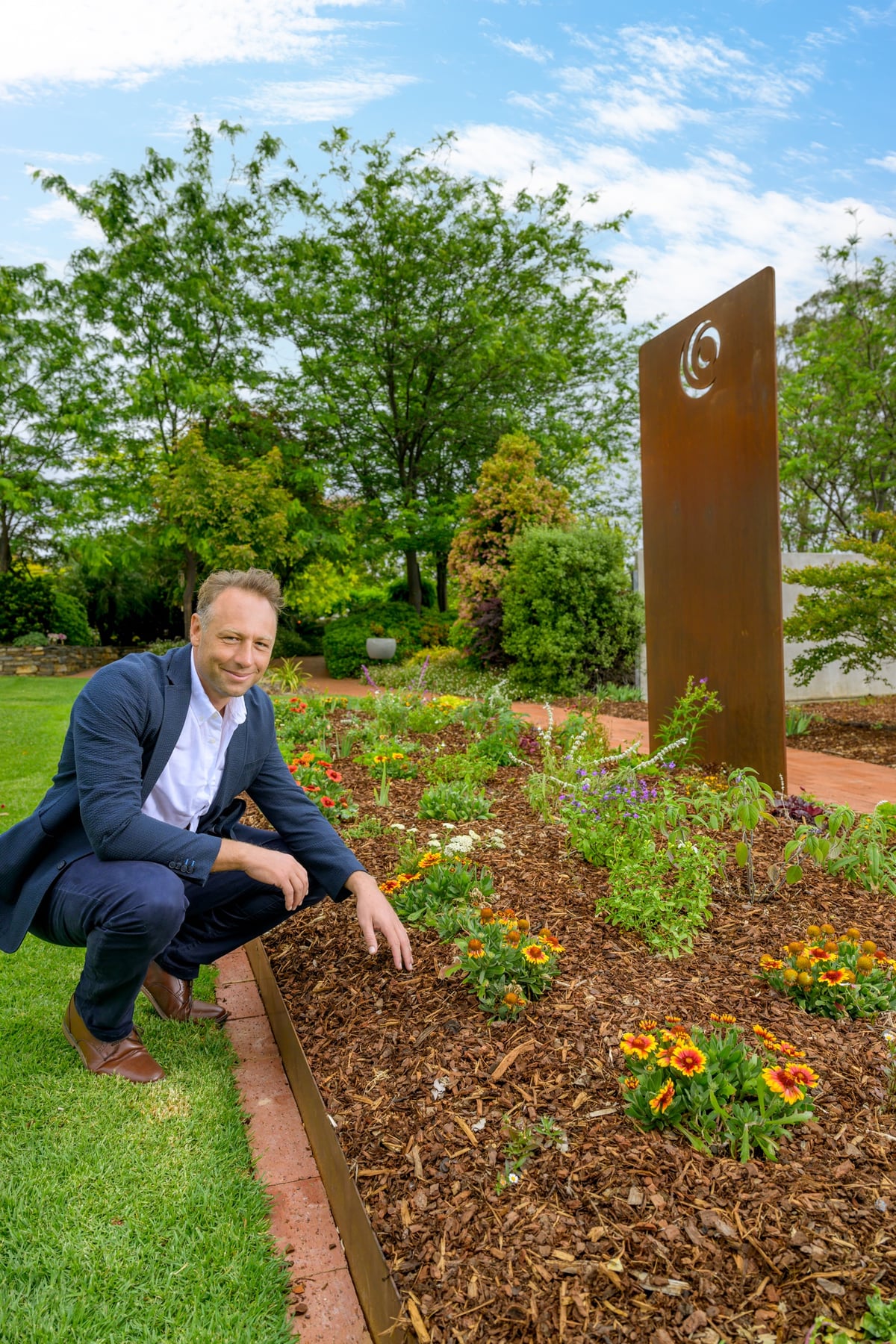 The Living Legacy Forever Flowers Garden at Centennial Park