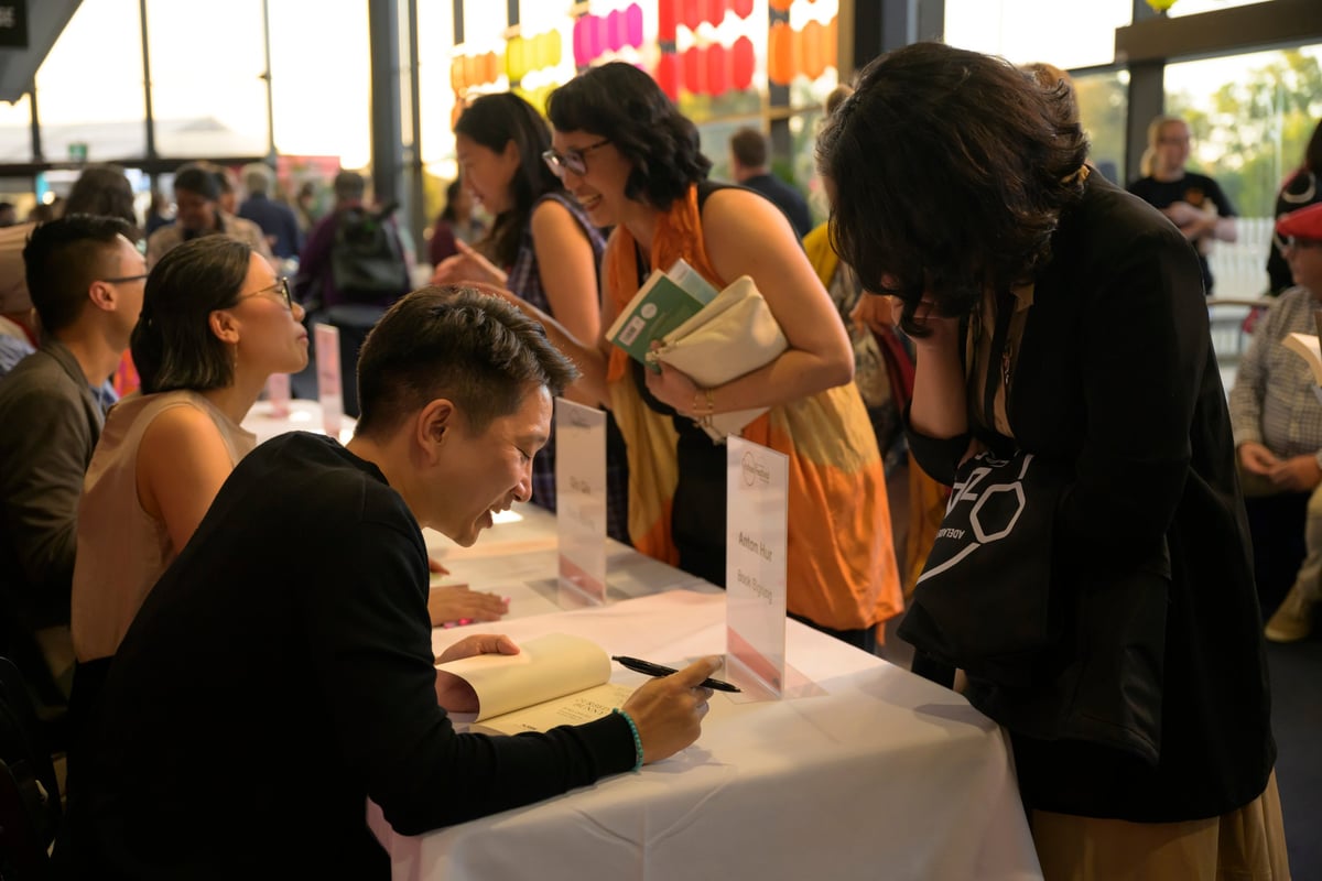 Weekend of Words Book Signings - photographer credit Xplorer Media