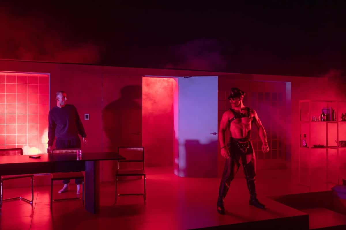 Anthony Nicola and Chris Asimos in Log Boy